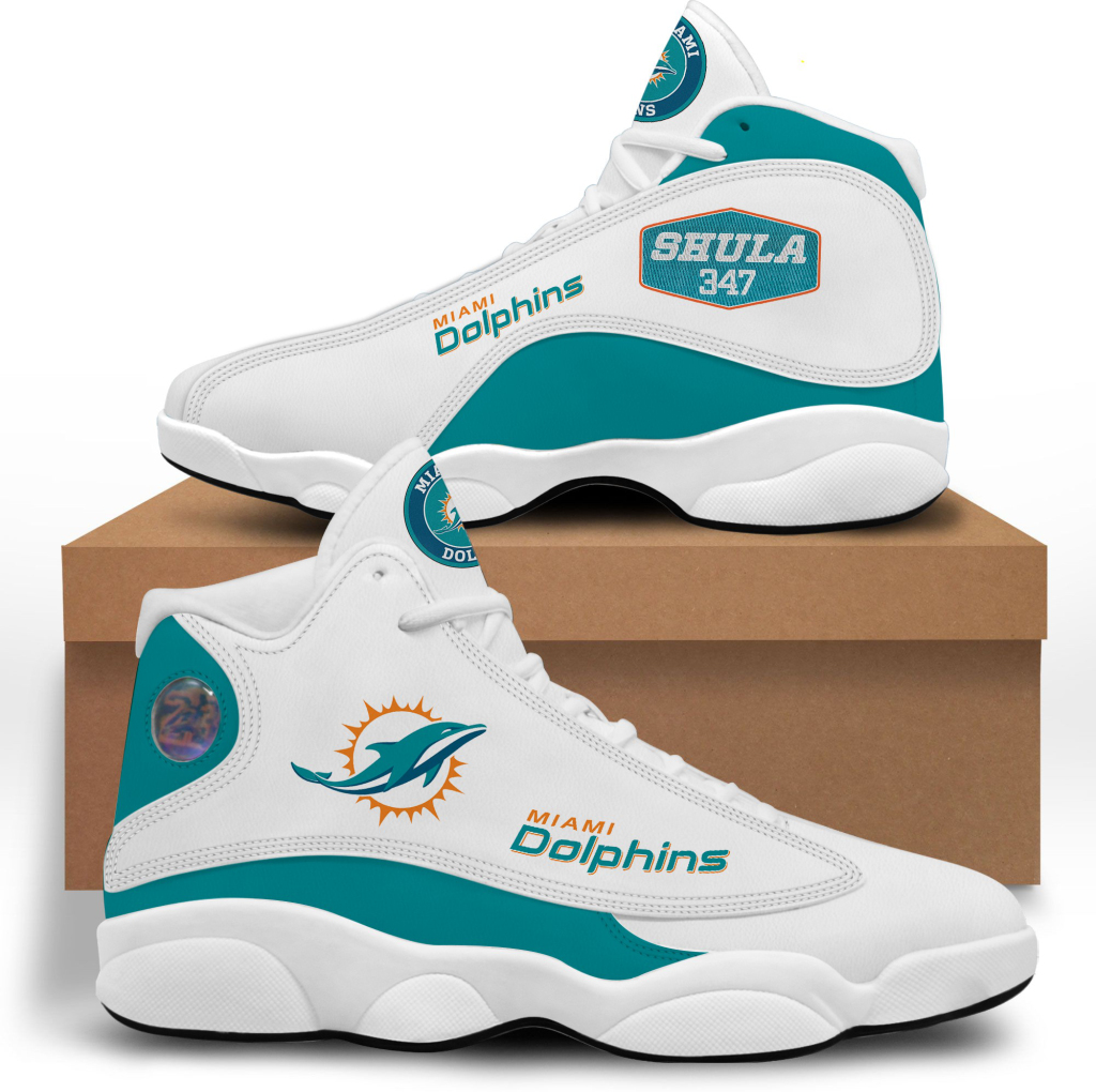 Men's Miami Dolphins Limited Edition JD13 Sneakers 003